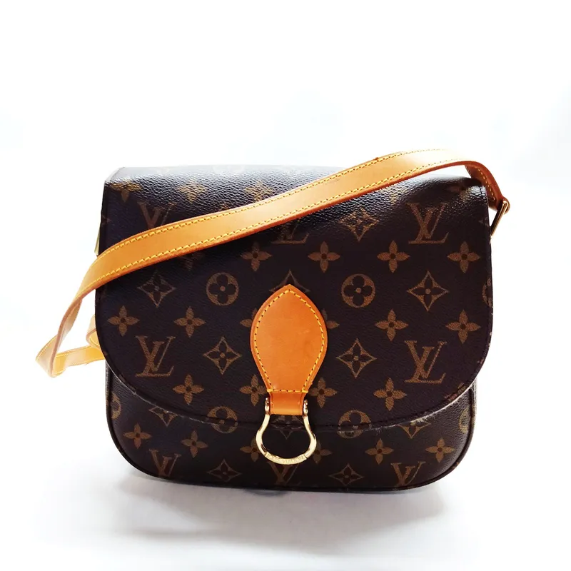 Louis Vuitton Saint Cloud GM Shoulder Bag Brown Monogram