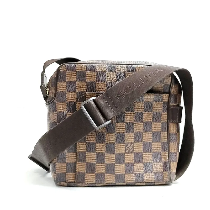 Louis Vuitton N41442 Olav PM Ebene Shoulder Bag Damier Brown